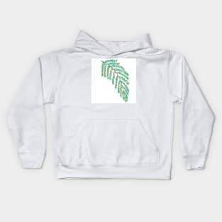 Mimosa Leaves Kids Hoodie